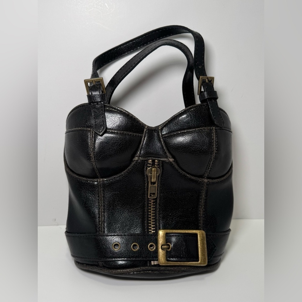 Vintage Ladies Genuine Leather Brazier INDEED  Purse